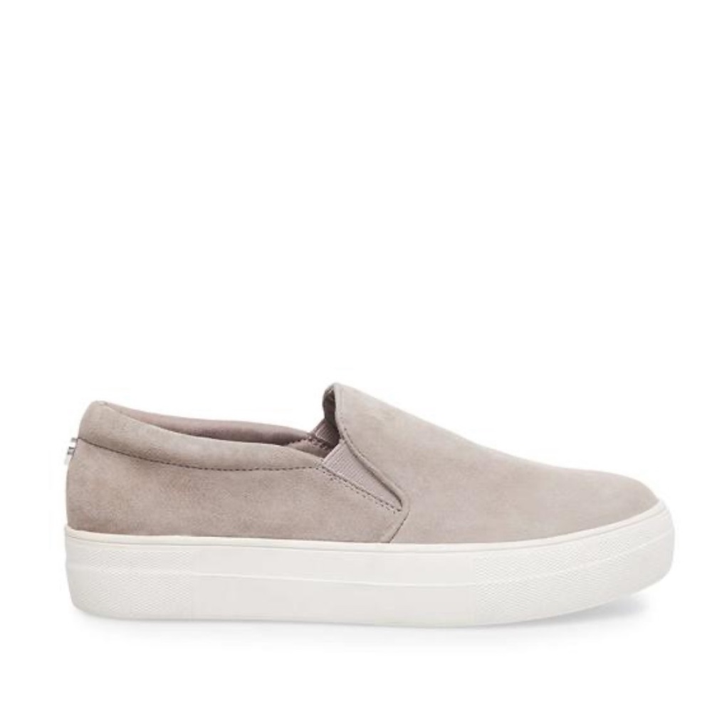 Steve Madden Gills Gray Suede